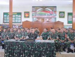 Kodim 0721/Blora Dukung Program Koperasi Merah Putih melalui Zoom Conference Bersama Wakil Panglima TNI