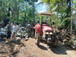 Kreativitas Dan Kebersamaan Warnai TMMD ke-126 Di Lombok Barat