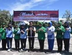 Masak Besar Ala Bobon Santoso, Wujud Kebersamaan TNI Dan Dharma Pertiwi Di Mimika