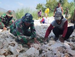 TNI Dan Warga Bersinergi Bangun Desa Lewat TMMD Sengkuyung Tahap IV Kodim 0721/Blora