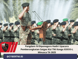 Pangdam IV/Diponegoro Hadiri Upacara Pemberangkatan Satgas Kizi TNI Konga XXXVII-L Minusca TA 2025