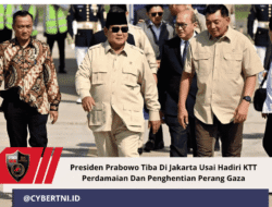Presiden Prabowo Tiba Di Jakarta Usai Hadiri KTT Perdamaian Dan Penghentian Perang Gaza