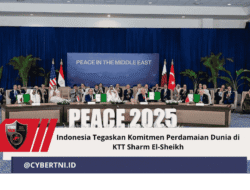 Indonesia Tegaskan Komitmen Perdamaian Dunia di KTT Sharm El-Sheikh