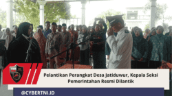 Pelantikan Perangkat Desa Jatiduwur, Kepala Seksi Pemerintahan Resmi Dilantik