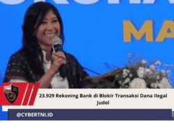 23.929 Rekening Bank di Blokir Transaksi Dana Ilegal Judol