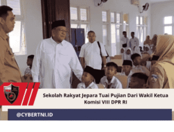 Sekolah Rakyat Jepara Tuai Pujian Dari Wakil Ketua Komisi VIII DPR RI