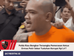 Polda Riau Bongkar Tersangka Pemerasan Ketua Ormas Petir Sebar Tuduhan Korupsi Rp1,4 T
