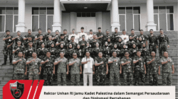 Rektor Unhan RI Jamu Kadet Palestina dalam Semangat Persaudaraan dan Diplomasi Pertahanan