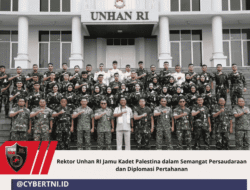 Rektor Unhan RI Jamu Kadet Palestina dalam Semangat Persaudaraan dan Diplomasi Pertahanan