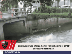 Semburan Gas Warga Panik Takut Lapindo, BPBD Surabaya Bertindak 