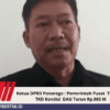 Ketua DPRD Ponorogo : Pemerintah Pusat  Transfer TKD Kondisi  DAU Turun Rp.965 M