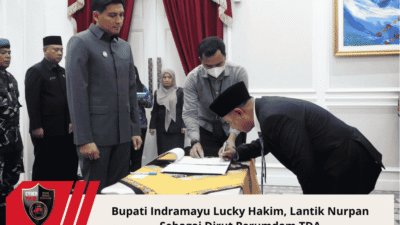 Bupati Indramayu Lucky Hakim, Lantik Nurpan Sebagai Dirut Perumdam TDA