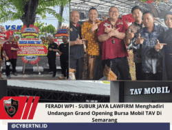 FERADI WPI – SUBUR JAYA LAWFIRM Menghadiri Undangan Grand Opening Bursa Mobil TAV Di Semarang