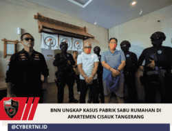 BNN UNGKAP KASUS PABRIK SABU RUMAHAN DI APARTEMEN CISAUK TANGERANG