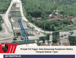 Proyek Tol Yogya -Solo-Semarang Perjalanan Waktu Tempuh Sekitar 1 jam