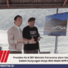 Presiden Ke 6 SBY Melukis Panorama alam Sarangan Dalam Kunjungan Kerja IBAS Wakil MPR RI