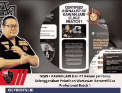 IWJRI / KAWAN JARI Dan PT Kawan Jari Grup Selenggarakan Pelatihan Wartawan Bersertifikat Profesional Batch 1