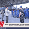 “Menhan Tinjau Kesiapan Sukhoi TNI AU di Lanud Hasanuddin, Tegaskan Komitmen Modernisasi Alutsista