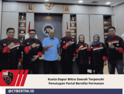 Kuota Dapur Mitra Daerah Terpenuhi  Penutupan Portal Bersifat Permanen