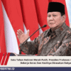 Satu Tahun Kabinet Merah Putih, Presiden Prabowo: Kita Telah Bekerja Keras Dan Hasilnya Dirasakan Rakyat