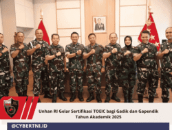 Unhan RI Gelar Sertifikasi TOEIC bagi Gadik dan Gapendik Tahun Akademik 2025