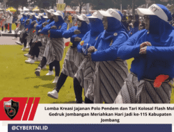 Lomba Kreasi Jajanan Polo Pendem Dan Tari Kolosal Flash Mob Gedruk Jombangan Meriahkan Hari Jadi Ke-115 Kabupaten Jombang