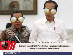 Skandal Ijazah UGM, Prof. Yudhie Haryono: Pratikno Aktor Tunggal Pemalsuan Ijazah Jokowi