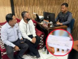 TARMAN PENUHI PANGGILAN PENYIDIK POLRES PACITAN : KASUS DUGAAN CEK PALSU RP. 3 MILIAR BERGULIR