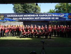 Pangdam IX/Udayana Hadiri Kejuaraan Menembak Kapolda Bali Cup dalam Rangka HUT ke-80 Brimob