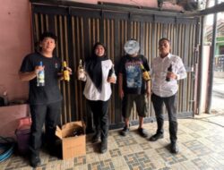 Cegah Gangguan Kamtibmas ,Satresnarkoba Polres Cirebon Kota Sita Puluhan Botol Miras Ilegal