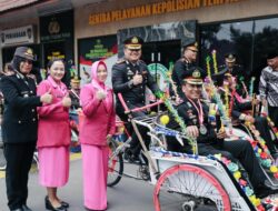 Kapolres Jombang Hiasi Pensiun Anggota Polri dengan Tradisi Unik dan Penuh Makna