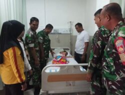 Koramil 11/Jati Laksanakan Anjangsana Ke Keluarga Anggota Yang Sedang Sakit