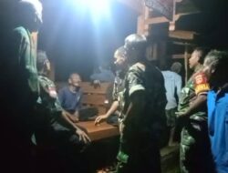 Babinsa Koramil 04/Tunjungan Patroli Siskamling, Ciptakan Desa Aman Dan Kondusif