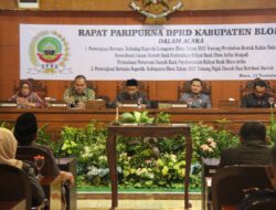 Kasdim 0721/Blora Hadiri Rapat Paripurna DPRD Kabupaten Blora