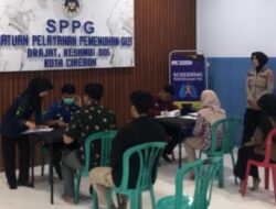 Babinsa Kel. Drajat Monitoring Screening Kesehatan Calon Relawan SPPG Program MBG