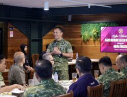 Kemhan Pererat Sinergi Dengan Media Lewat Coffee Morning Bersama Karo Infohan