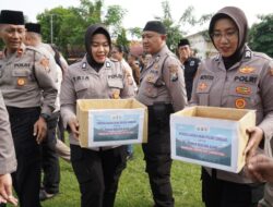Peduli Kemanusiaan, Polres Jombang Gelar Penggalangan Dana untuk Korban Bencana Alam Di Sumatera