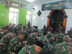 Kodim 0614/Kota Cirebon Gelar Doa Bersama Peringati HUT Korem 063/Sgj ke-76 dan Mendoakan Korban Banjir Bandang Wilayah Sumatera