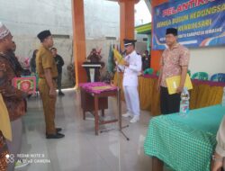MUCHAMAD NUR CHAKIM Resmi Dilantik Sebagai Kepala Dusun Kendalsari,Acara Berlangsung KHITMAD