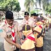 Sinergi TNI-Polri di Suruh: Menguatkan Karakter Pelajar Lewat Pelantikan Pramuka Garuda