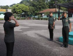 Pimpin Upacara Bendera Hari Senin, Kasdim Belu Ingatkan Anggota Jaga Kelestarian Alam
