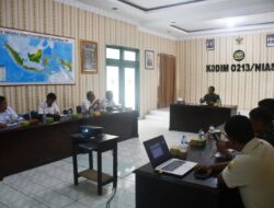 Percepat Pembangunan KDKMP, Dandim 0213/Nias Rapat Bersama