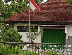 Kehormatan Pusaka Negara, Kantor UPT Kebun Benih Di Madiun Kibarkan Merah Putih Robek