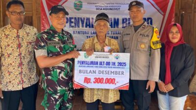 Peran TNI–Polri Mengawal Penyaluran BLT Dana Desa Di Trenggalek