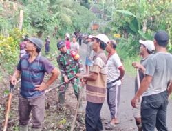 Aksi Heroik Babinsa Dan 80 Warga: Gotong Royong Kilat Menangkal Pergerakan Tanah Di SD N 3 Pohsanten