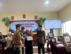 Babinsa Trenggalek Dampingi Launching Desa Imunisasi Mantap