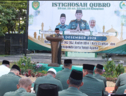 Kodim 0614/Kota Cirebon Gelar Doa Bersama Istighosah Qubro, Perkuat Sinergi TNI–Polri Dan Masyarakat