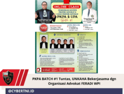PKPA BATCH #1 Tuntas, UNKAHA Bekerjasama Dengan Organisasi Advokat FERADI WPI