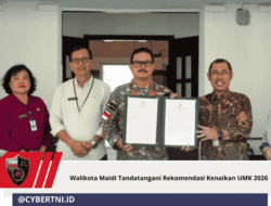 Walikota Maidi Tandatangani Rekomendasi Kenaikan UMK 2026