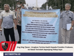 Ong Sing Tjwan : Ucapkan Terima Kasih Kepada Presiden Prabowo, Ini Natal Terindah Sepanjang Hidup Saya